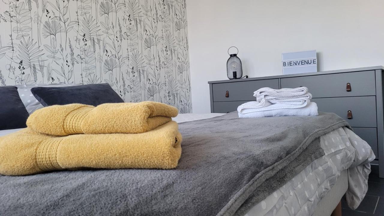 Grande chambre avec salle de bain privée Le Mans Exterior foto